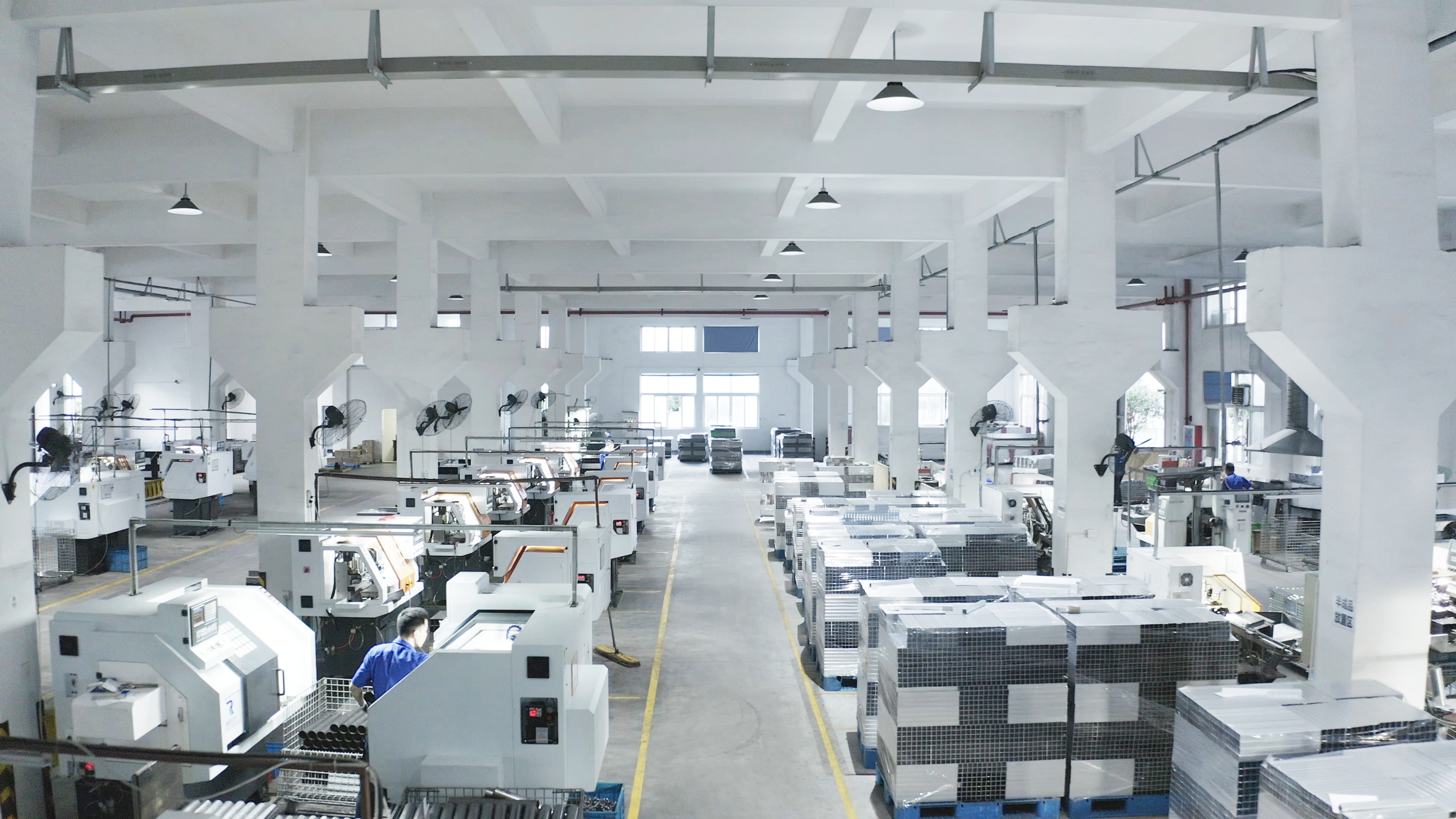 Workshop de produção avançado de instalações de fabricação